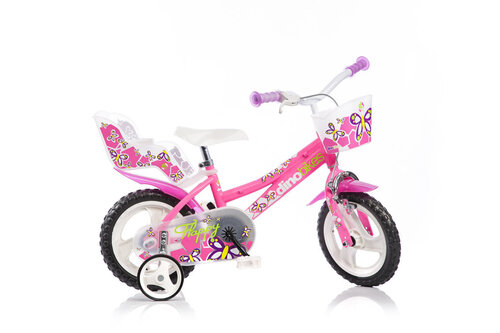 Tüdrukute jalgratas Dino Bikes 12" 126 RL цена и информация | Велосипеды | kaup24.ee