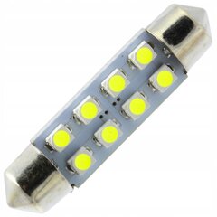 Светодиодная Лампа C5w C10w C3w 8x Smd 1210 41 42 Mm ME Premium цена и информация | Автомобильные лампочки | kaup24.ee