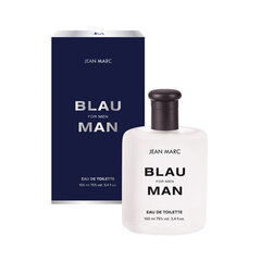 Tualettvesi Jean Marc Blau Man EDT meestele, 100ml цена и информация | Мужские духи | kaup24.ee