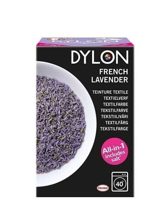 Värvaine tekstiilile Dylan, Prantsuse Lavendel, pesumasinale, 350 g hind ja info | Pesuvahendid | kaup24.ee