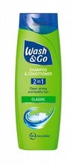 Шампунь Wash&Go Classic, 2 in 1, 200 мл цена и информация | Шампуни | kaup24.ee