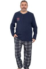 Suures suuruses pidžaamad meestele P1141-TM-60/62 цена и информация | Мужские халаты, пижамы | kaup24.ee