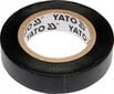 Isolatsioonilint Must Yato 12 Mm 10 M Yt-8152 цена и информация | Käsitööriistad | kaup24.ee