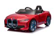 Laste elektriauto BMW I4 4x4, punane hind ja info | Laste elektriautod | kaup24.ee