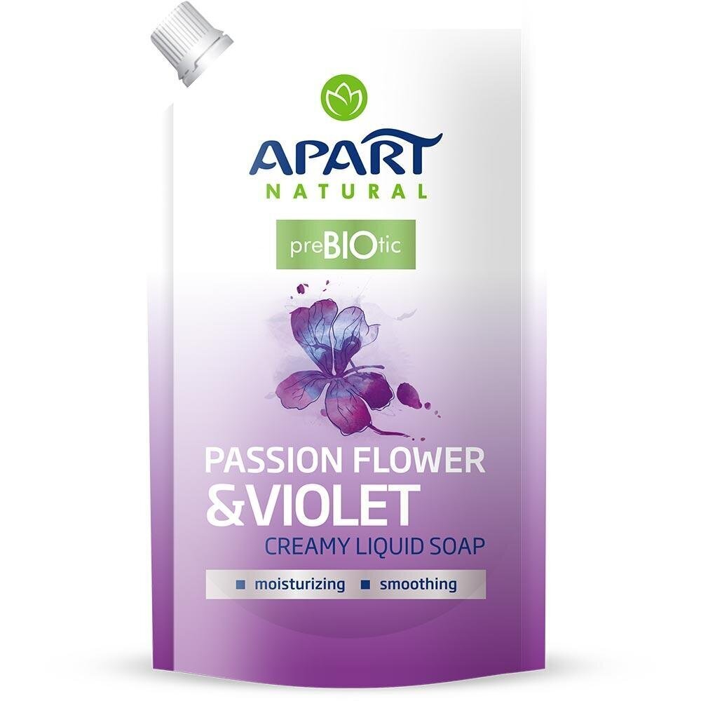 Vedelseep Apart Natural Prebiotic Passion Flower&Violet, 400 ml цена и информация | Seebid | kaup24.ee