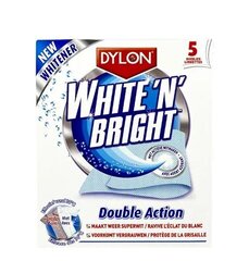 Салфетки-пятновыводитель Dylon White & Bright, 5 шт цена и информация | Средства для стирки | kaup24.ee