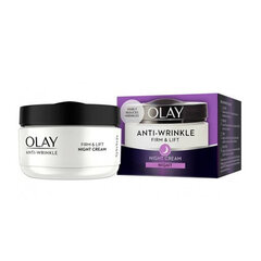 Ночной антивозрастной крем ANti-Wrinkle Olay (50 мл) цена и информация | Кремы для лица | kaup24.ee