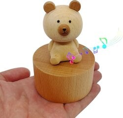 Puidust muusikakarp Teddy Bear цена и информация | Развивающие игрушки | kaup24.ee