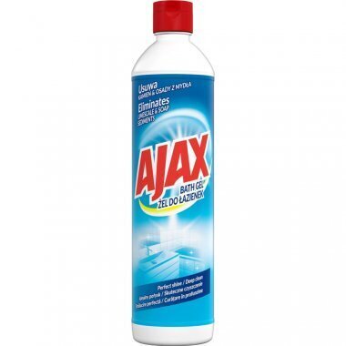 Vannipuhastusvahend Ajax Bathroom Gel, 500 ml hind ja info | Puhastusvahendid | kaup24.ee