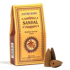 Ayurveda viirukikoonused Sandaal, 30 g hind ja info | Kodulõhnastajad | kaup24.ee