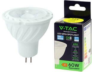 LED lamp 12V MR16/GU5.3/6W/445lm VT257-3K hind ja info | Lambipirnid, lambid | kaup24.ee