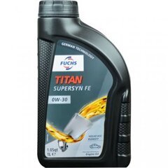 Масло моторное Fuchs Titan, 0W-30, Supersyn FE, 1 л цена и информация | Моторные масла | kaup24.ee