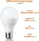 Basics LED- E27- 13W (ekvivalent 100W), soe valge, mittehämardatav – 5 tk. цена и информация | Lambipirnid, lambid | kaup24.ee