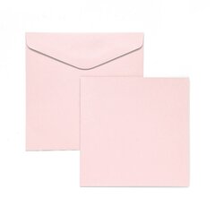 Заготовки для открыток и конвертов, 5 шт., розовые цена и информация | Смягчает воду и защищает Вашу посудомоечную машину от извести. | kaup24.ee