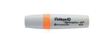 Текстовый маркер Pelikan, оранжевый цвет цена и информация | Смягчает воду и защищает Вашу посудомоечную машину от извести. | kaup24.ee