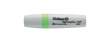 Текстовый маркер Pelikan 490, зеленый цена и информация | Смягчает воду и защищает Вашу посудомоечную машину от извести. | kaup24.ee
