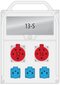 Jaotusseade - B.18.380-12 R-BOX 380R 1x16A/5P 1x32A/5P 3x230V 13S hind ja info | Lülitid ja pistikupesad | kaup24.ee