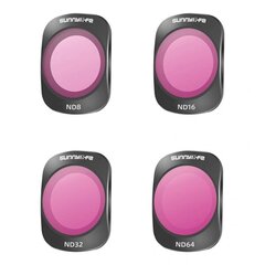 4 фильтра ND8+ND16+ND32+ND64 Sunnylife для Pocket 3 цена и информация | Аксессуары для фотоаппаратов | kaup24.ee