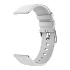 Силиконовый серый ремешок Colmi для умных часов, 22 мм цена и информация | Аксессуары для смарт-часов и браслетов | kaup24.ee