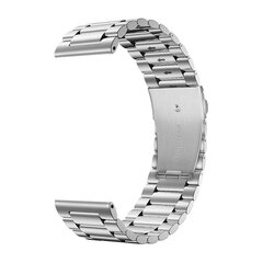 Colmi Stainless Steel Smartwatch Strap Silver hind ja info | Nutikellade ja nutivõrude tarvikud | kaup24.ee