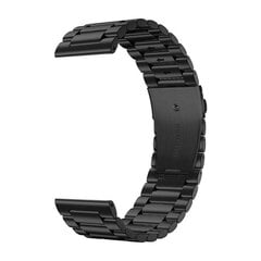 Colmi Stainless Steel Smartwatch Strap Black hind ja info | Nutikellade ja nutivõrude tarvikud | kaup24.ee