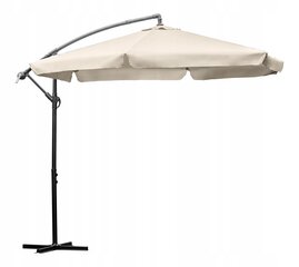 Зонт с подставкой Lehmann, 350x240 см, песочный цена и информация | Зонты, маркизы, стойки | kaup24.ee