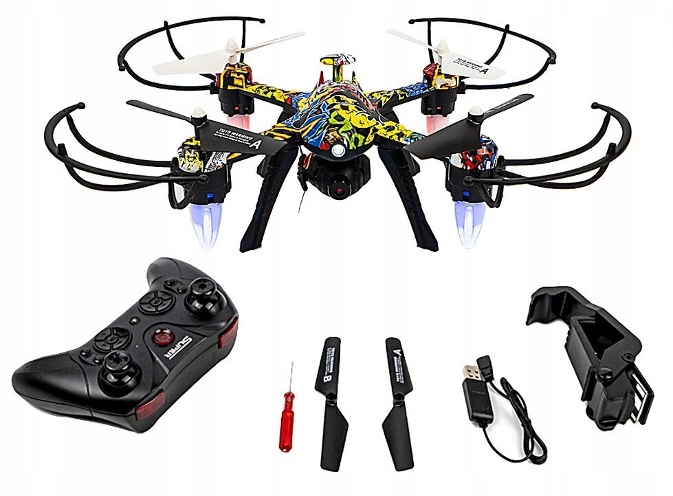 Droon koos kaameraga VR-prillidega цена и информация | Droonid | kaup24.ee
