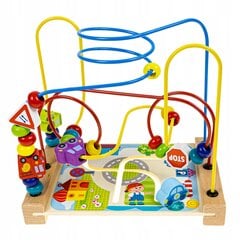Puidust pusle autod Montessori цена и информация | Игрушки для малышей | kaup24.ee