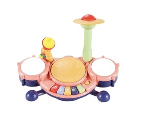 Laste trummikomplekt 5in1 цена и информация | Развивающие игрушки | kaup24.ee