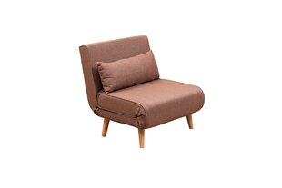 Tugitool-voodi Folde Single, pruun цена и информация | Кресла для отдыха | kaup24.ee