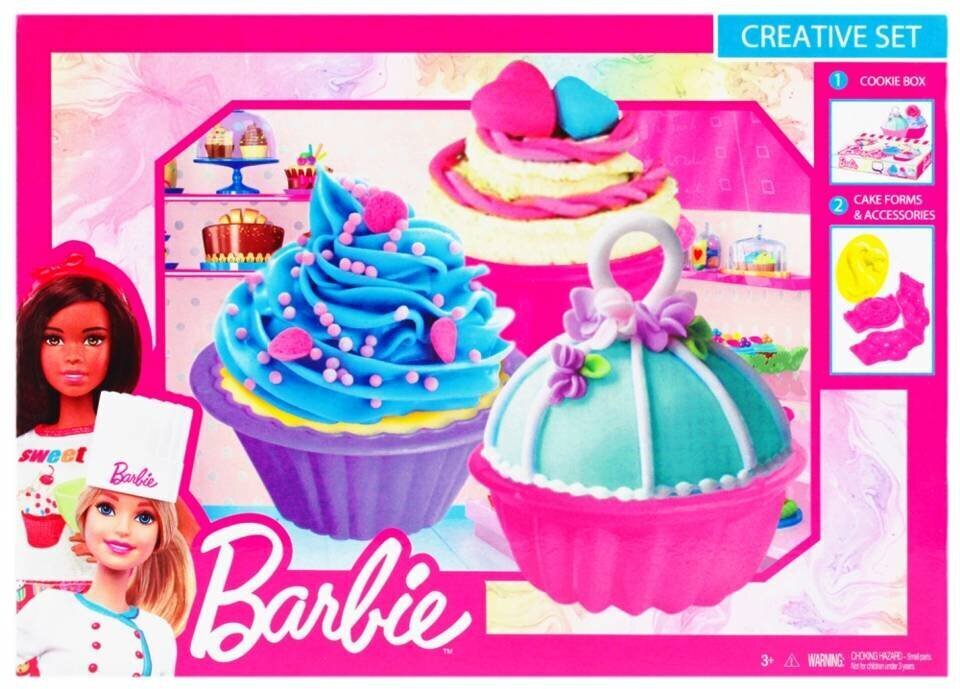 Plastiliinikomplekt kondiitritooted Barbie, 18tk цена и информация | Kunstitarbed, voolimise tarvikud | kaup24.ee