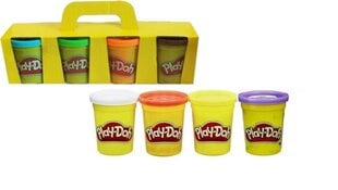 Plastiliini komplekt PlayDoh, 4 värvi hind ja info | Arendavad mänguasjad | kaup24.ee