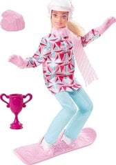 кукла-сноубордистка barbie цена и информация | Игрушки для девочек | kaup24.ee