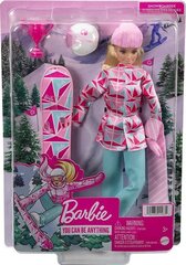 кукла-сноубордистка barbie цена и информация | Игрушки для девочек | kaup24.ee