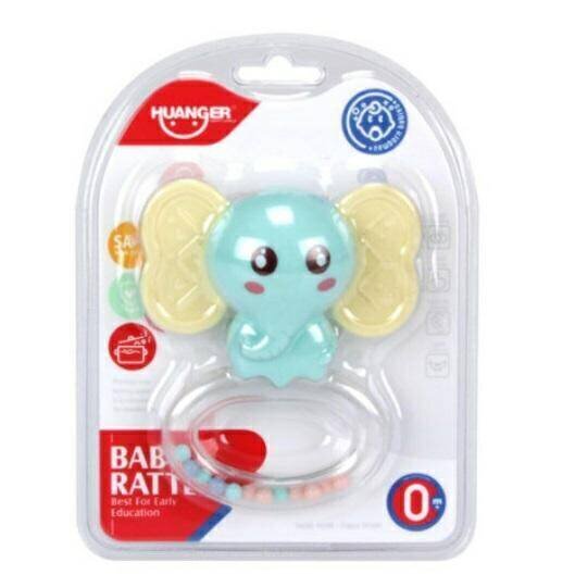 Rattle - Elephant Huanger цена и информация | Imikute mänguasjad | kaup24.ee