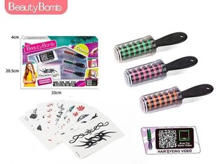 Tätoveerimisrullikute komplekt lastele LeanToys Beauty Bomb, 1 tk цена и информация | Косметика для мам и детей | kaup24.ee