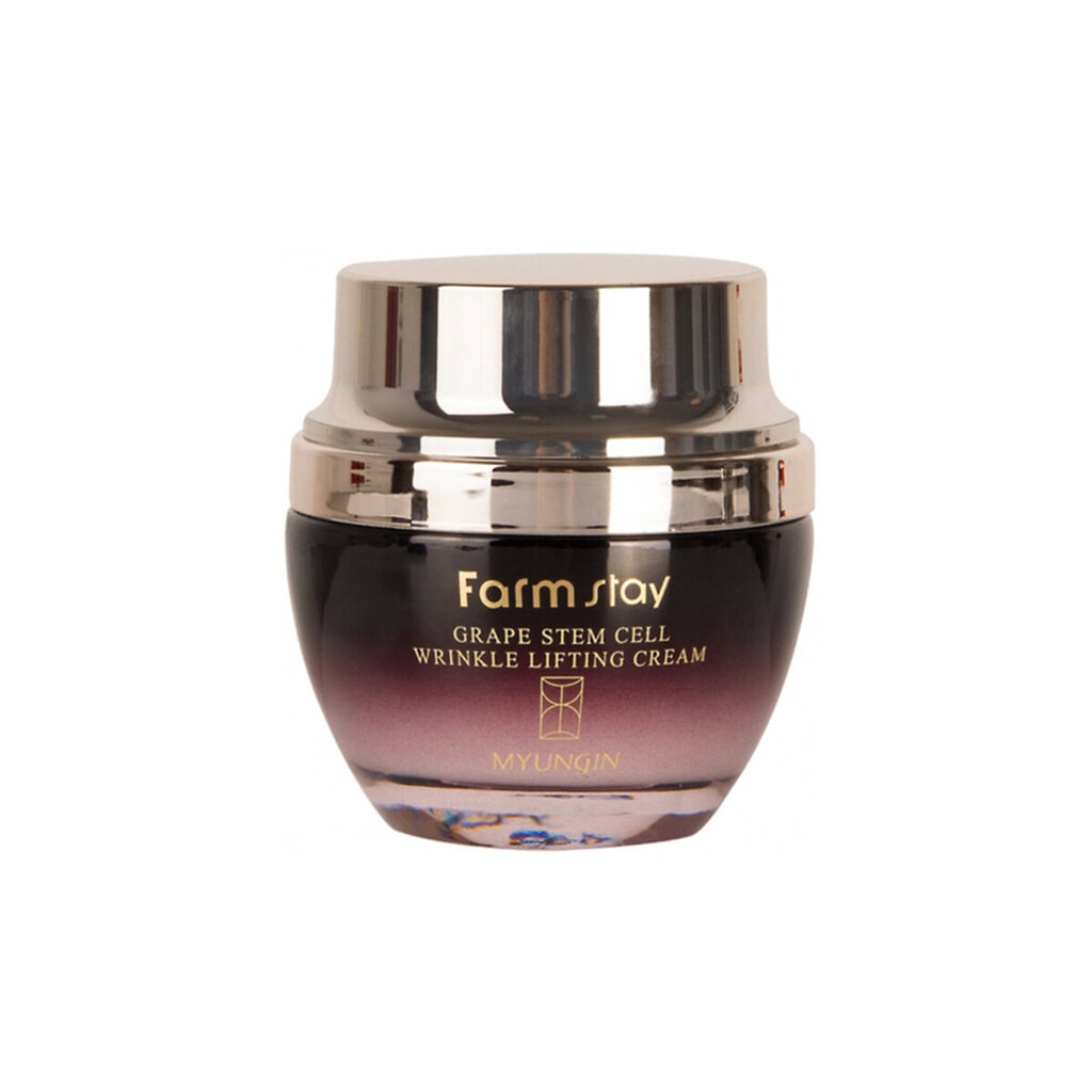 Kortsudevastane näokreem Farm Stay Grape Stem Cell Wrinkle Lifting, 50 ml hind ja info | Näokreemid | kaup24.ee