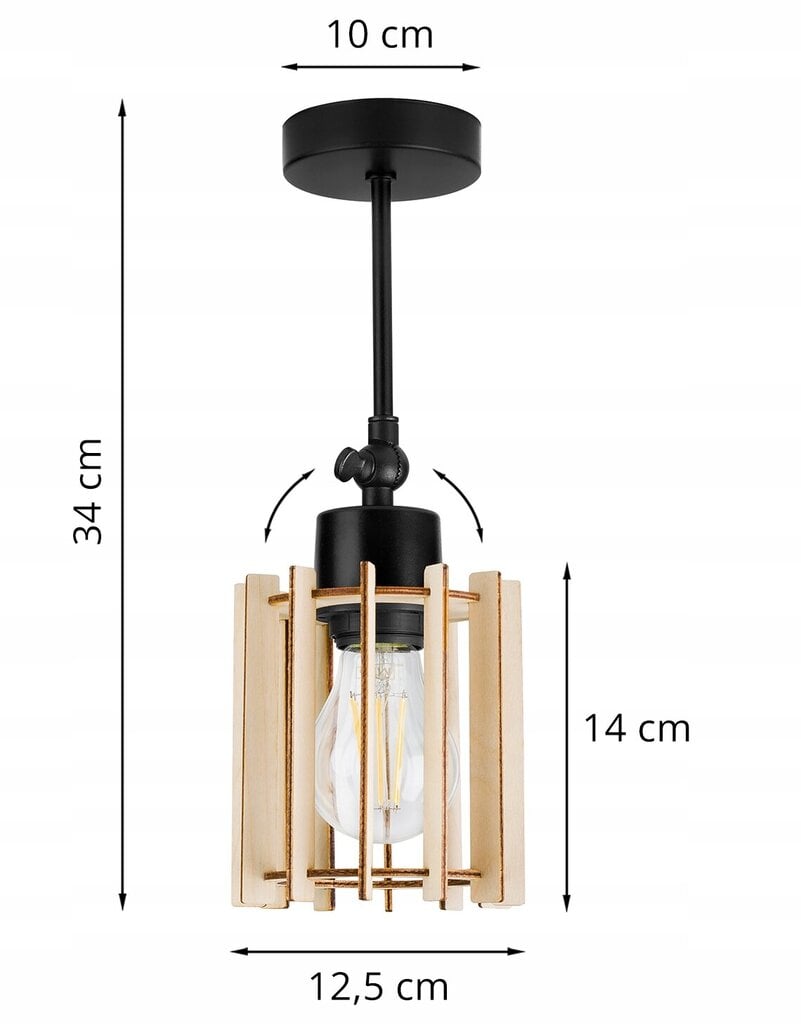 LightHome ripplamp цена и информация | Rippvalgustid | kaup24.ee