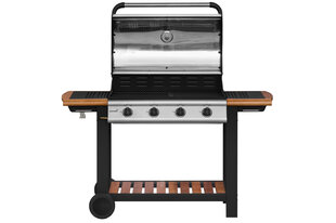 Gaasigrill Mustang Greenville 4, must цена и информация | Грили | kaup24.ee