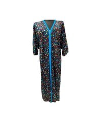 Lukuga hommikumantel/715/Sinine/ hind ja info | Naiste hommikumantlid | kaup24.ee