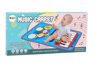 Интерактивный музыкальный коврик с палочками для пианино цена и информация | Развивающие игрушки и игры | kaup24.ee
