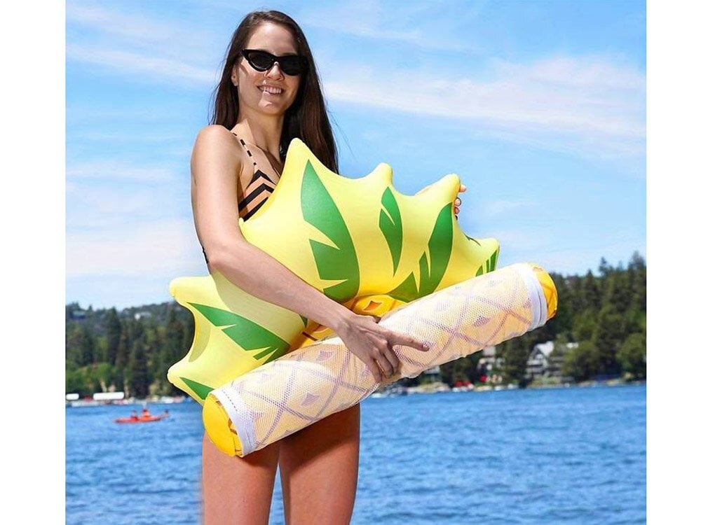 Täispuhutav ujumismadrats ananass hind ja info | Täispuhutavad veemänguasjad ja ujumistarbed | kaup24.ee