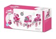 Suur nukukäru korviga, roosa hind ja info | Tüdrukute mänguasjad | kaup24.ee