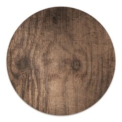 Ümmargune Põrandat kaitsev matt Decormat Vana puit, 100 cm hind ja info | Kontoritoolid | kaup24.ee