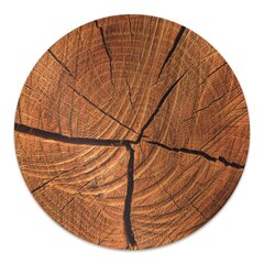 Ümmargune Põrandat kaitsev matt Decormat Puu tüvi, 100 cm hind ja info | Kontoritoolid | kaup24.ee