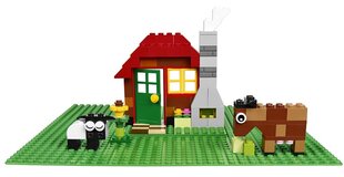 Основание 10700 LEGO® Classic Green Baseplate 25x25 см зелёная пластина цена и информация | Конструкторы и кубики | kaup24.ee