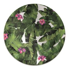 Ümmargune Põrandat kaitsev matt Decormat Hibisk, 100 cm hind ja info | Kontoritoolid | kaup24.ee