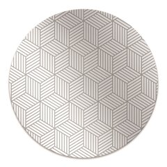 Ümmargune Põrandat kaitsev matt Decormat 3D kuubiku mudel, 100 cm hind ja info | Kontoritoolid | kaup24.ee