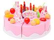 Mänguasja sünnipäevatort koos tarvikutega, 75 el. hind ja info | Tüdrukute mänguasjad | kaup24.ee