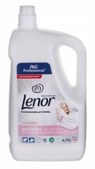 Кондиционер для белья Lenor Sensitive 4,75 л цена и информация | Моющие средства | kaup24.ee